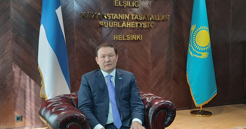 The ambassador of Kazakhstan to Finland encourages Finnish companies to be bolder in Central Asia