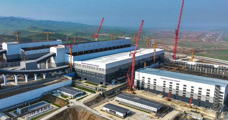 Almalyk käynnisti uuden kuparilaitoksen, johon Metso toimitti keskeistä teknologiaa