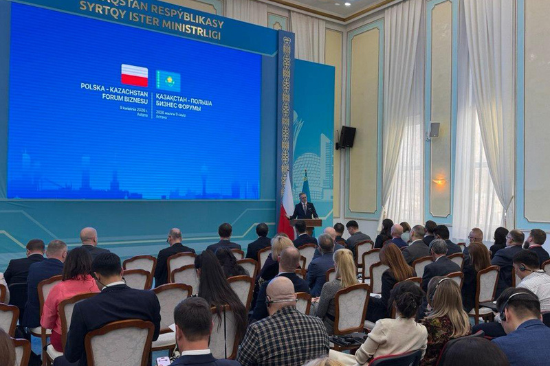Kazakstan ja Puola vahvistivat kaupallisia suhteitaan bisnesfoorumissa