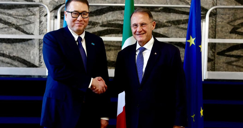 Kazakstan etsii Italiasta teollisia kumppaneita ja vientimarkkinoita maataloustuotteille